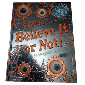 🍒 Ripley's Believe It Or Not! Eye-Popping Oddities #12 - Kids Hardcover HC Book